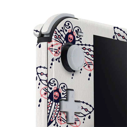 Cat Coq Blush Moth Nintendo Switch Lite Skin