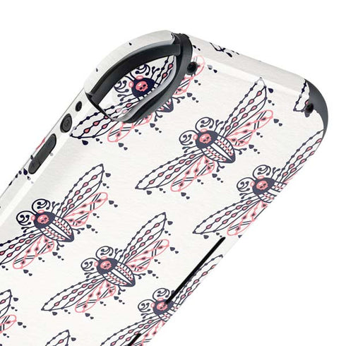 Cat Coq Blush Moth Nintendo Switch Lite Skin