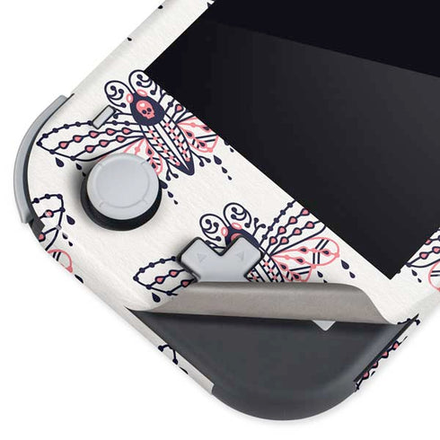 Cat Coq Blush Moth Nintendo Switch Lite Skin