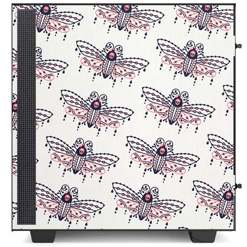 Cat Coq Blush Moth NZXT H510 Compact ATX Mid-Tower Case Skin