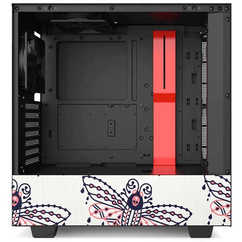 Cat Coq Blush Moth NZXT H510 Compact ATX Mid-Tower Case Skin