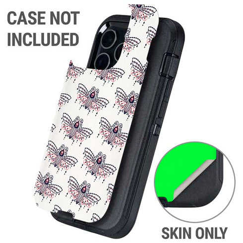 Blush Moth by Cat Coq Otterbox Defender iPhone Skin