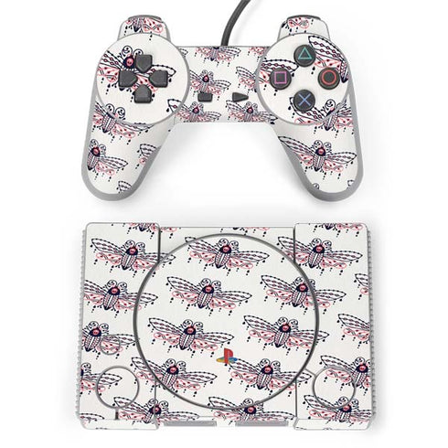 Cat Coq Blush Moth PlayStation Classic Bundle Skin