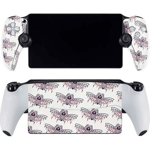 Blush Moth by Cat Coq PlayStation Portal Remote Player Skin