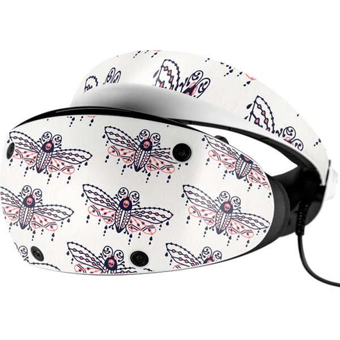 Cat Coq Blush Moth PlayStation VR2 Skin