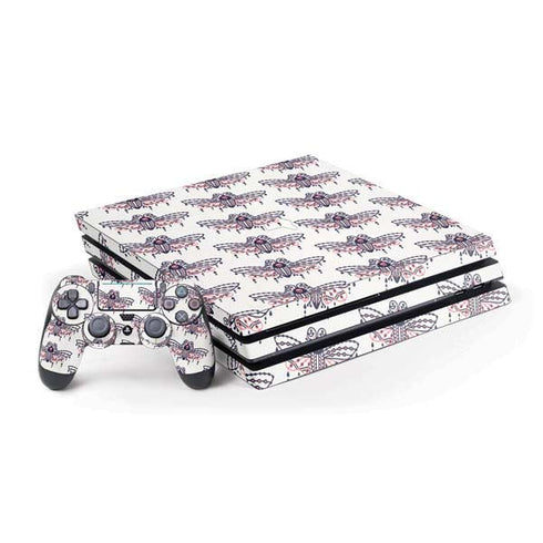 Cat Coq Blush Moth PS4 Pro Bundle Skin
