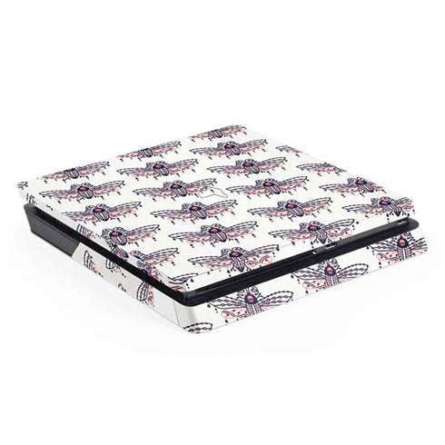 Cat Coq Blush Moth PS4 Slim Skin