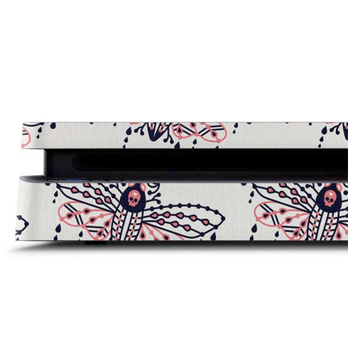 Cat Coq Blush Moth PS4 Slim Skin