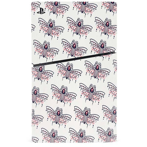 Blush Moth by Cat Coq PS5 Slim Digital Edition Console Skin
