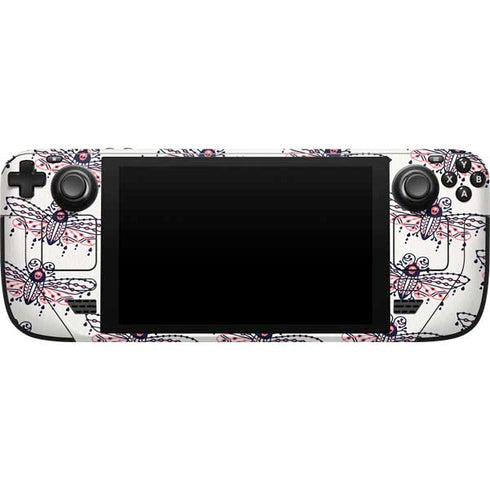 Cat Coq Blush Moth Steam Deck Handheld Gaming Computer Skin