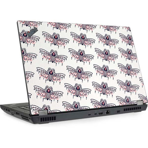 Cat Coq Blush Moth Lenovo ThinkPad Skin