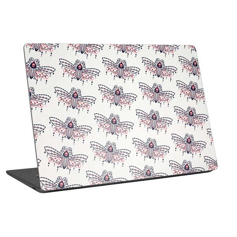 Cat Coq Blush Moth Universal Laptop 11in (8.8 x 6.2in) Skin