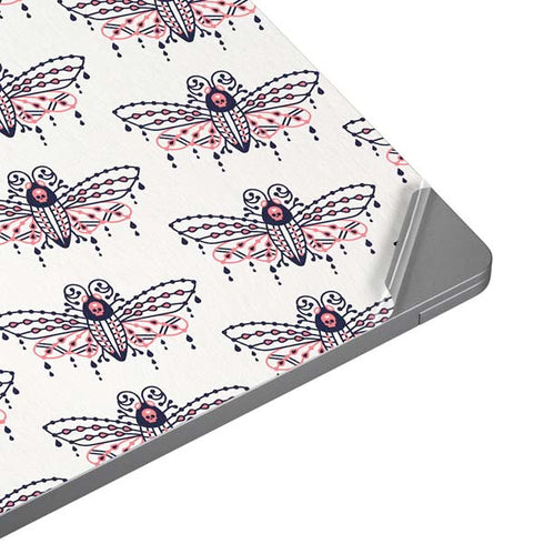 Cat Coq Blush Moth Universal Laptop 11in (8.8 x 6.2in) Skin