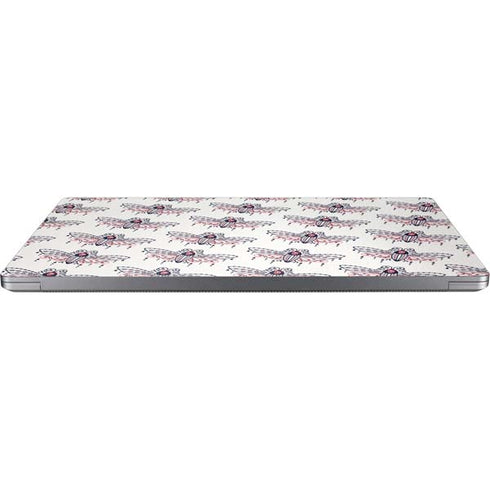 Cat Coq Blush Moth Universal Laptop 17in (13.8 x 10in) Skin