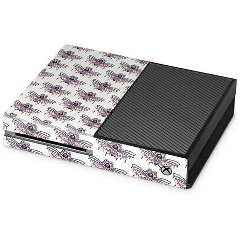 Cat Coq Blush Moth Xbox One Console Skin