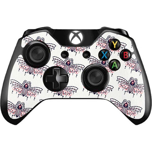 Cat Coq Blush Moth Xbox One Controller Skin