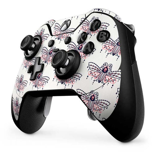 Cat Coq Blush Moth Xbox One Elite Controller Skin