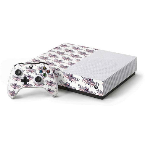 Cat Coq Blush Moth Xbox One S All-Digital Edition Bundle Skin