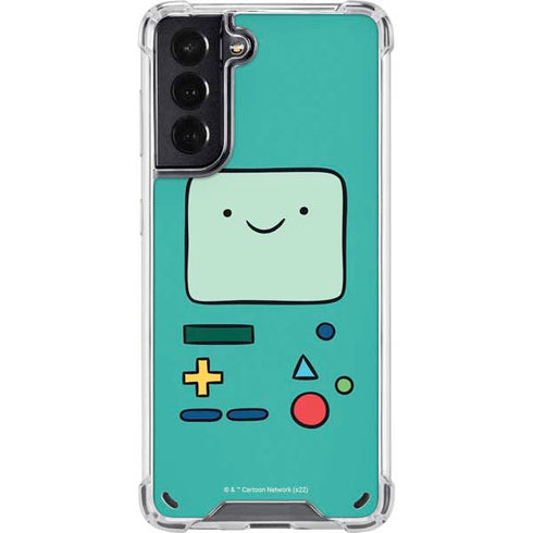 Adult Swim Adventure Time BMO Galaxy S21 5G Clear Case