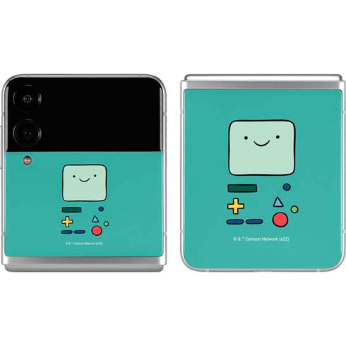 Adult Swim Adventure Time BMO Galaxy Z Flip4 5G Skin