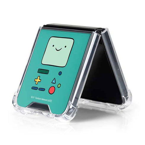 Adult Swim Adventure Time BMO Galaxy Z Flip5 5G Clear Case