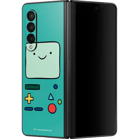Adult Swim Adventure Time BMO Galaxy Z Fold3 5G Skin
