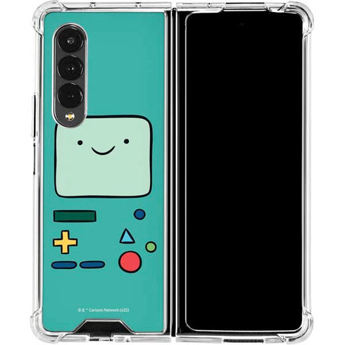 Adult Swim Adventure Time BMO Galaxy Z Fold4 5G Clear Case