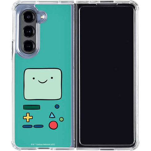 Adult Swim Adventure Time BMO Galaxy Z Fold5 5G Clear Case