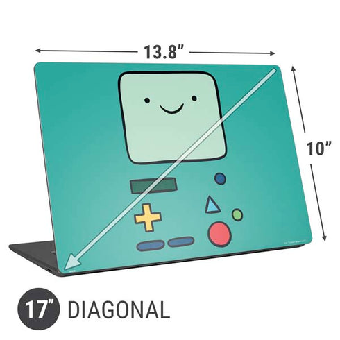 Adult Swim Adventure Time BMO Universal Laptop 17in (13.8 x 10in) Skin