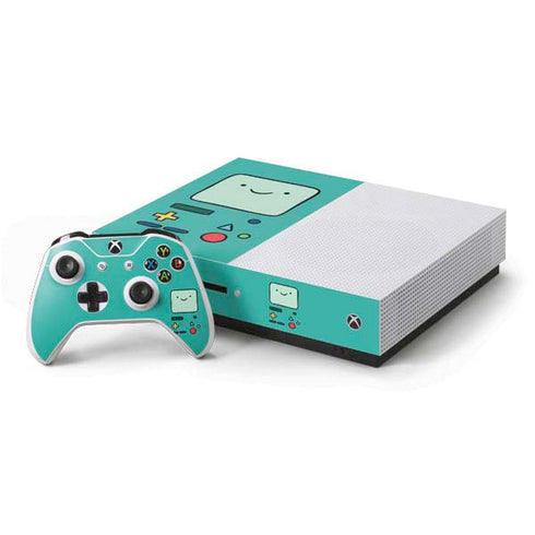 Adult Swim Adventure Time BMO Xbox One S Console and Controller Bundle Skin