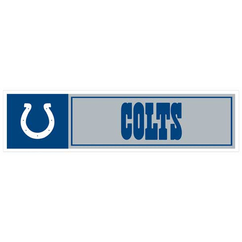 NFL Indianapolis Colts 11" x 3" Bumper Sticker