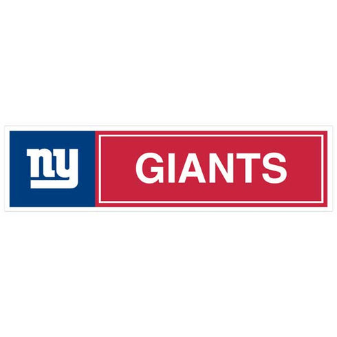 NFL New York Giants 11" x 3" Bumper Sticker
