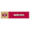 NFL San Francisco 49ers 11" x 3" Bumper Sticker