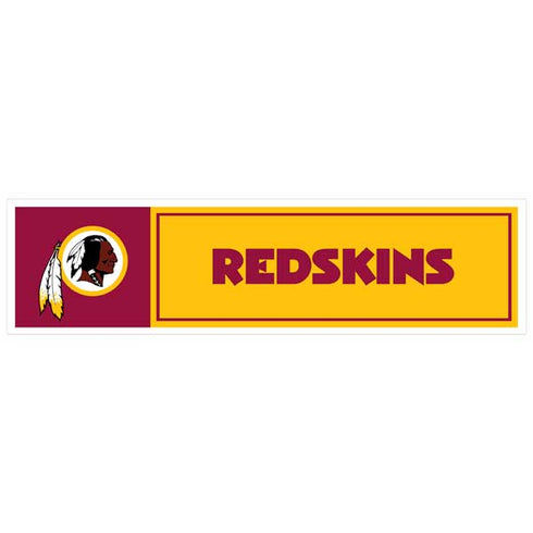 NFL Washington Redskins 11" x 3" Bumper Sticker
