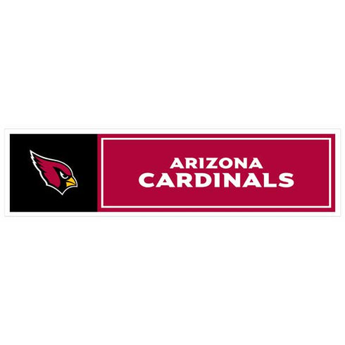 NFL Arizona Cardinals 11" x 3" Bumper Sticker