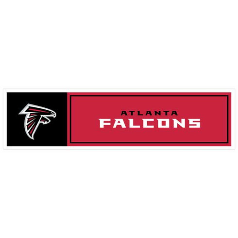 NFL Atlanta Falcons 11" x 3" Bumper Sticker
