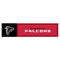 NFL Atlanta Falcons 11" x 3" Bumper Sticker