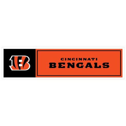 NFL Cincinnati Bengals 11" x 3" Bumper Sticker