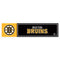 NHL Boston Bruins 11" x 3" Bumper Sticker