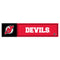 NHL New Jersey Devils 11" x 3" Bumper Sticker