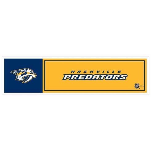 NHL Nashville Predators 11" x 3" Bumper Sticker