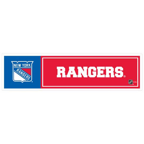 NHL New York Rangers 11" x 3" Bumper Sticker