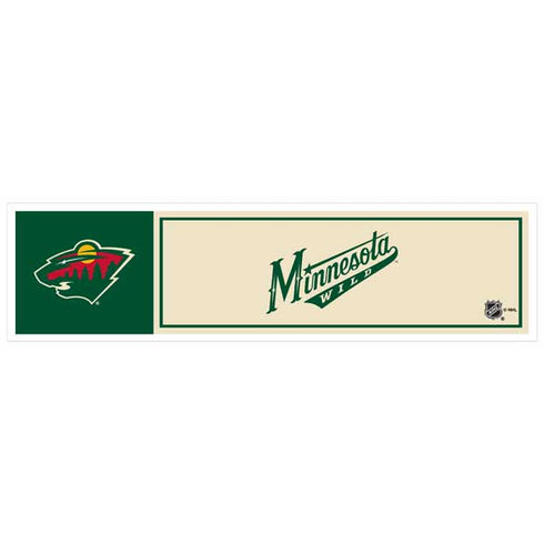 NHL Minnesota Wild 11" x 3" Bumper Sticker