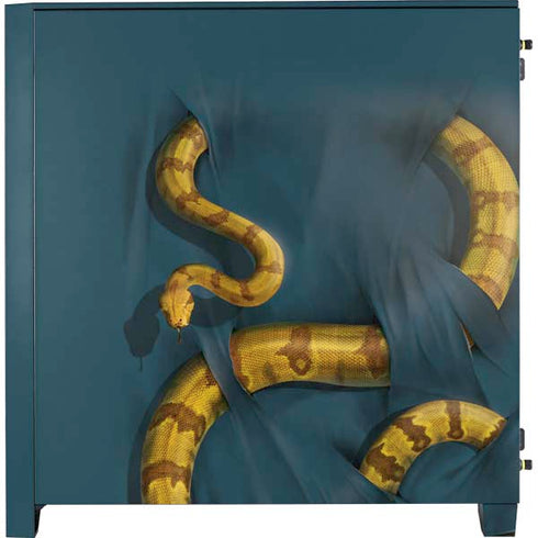 Vincent Hie Boa Constrictor Corsair 4000D Tempered Glass Mid-Tower ATX Case Skin