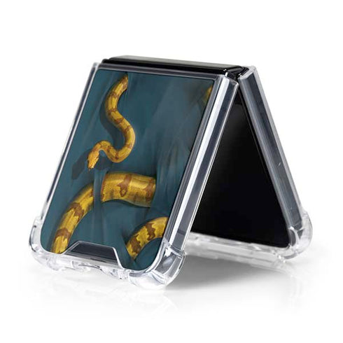 Boa Constrictor by Vincent Hie Galaxy Z Flip5 5G Clear Case