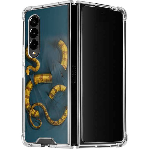 Vincent Hie Boa Constrictor Galaxy Z Fold4 5G Clear Case