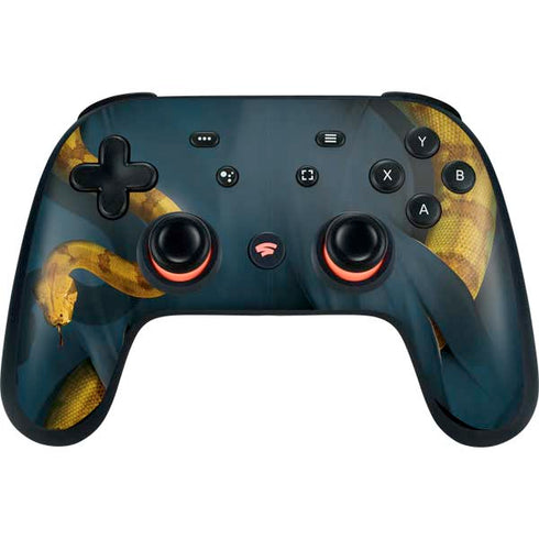 Vincent Hie Boa Constrictor Google Stadia Controller Skin