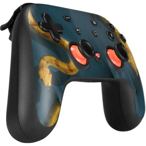 Vincent Hie Boa Constrictor Google Stadia Controller Skin