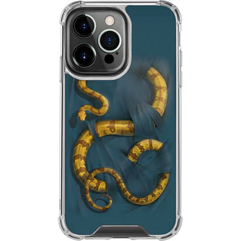 Vincent Hie Boa Constrictor iPhone 14 Pro Clear Case