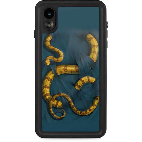 Vincent Hie Boa Constrictor iPhone XR Waterproof Case